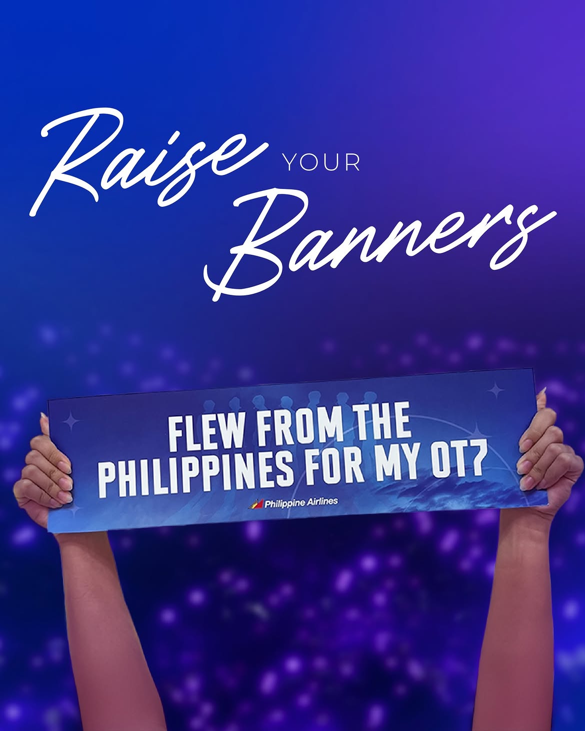 Take two in Tokyo! Grab your concert-ready banners on these flights from April 16-18-✈️ Manila -