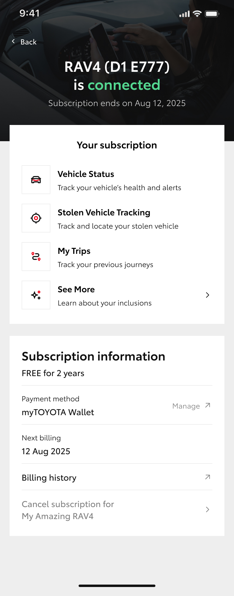 mTC Settings_LDCM_Connected