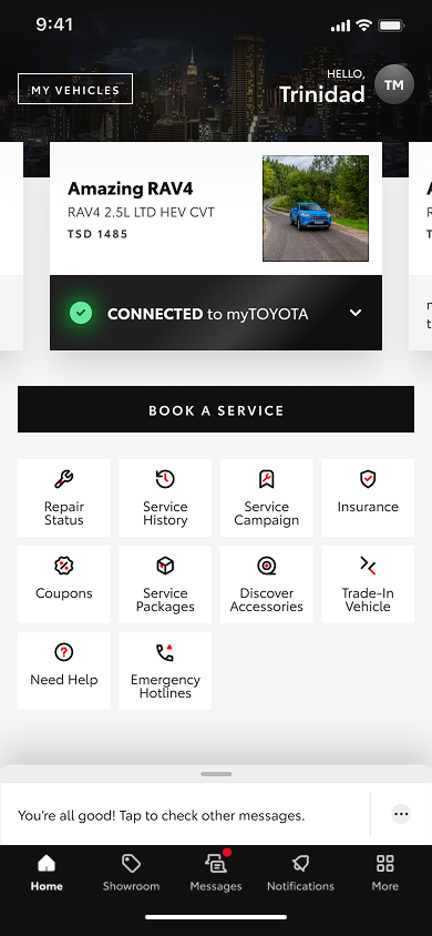 Home - Vehicle Card [Expanded] no widgets